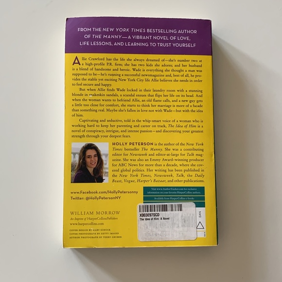 “The Idea of Him” - a Novel by Holly Peterson -VGUC - Picture 2 of 3